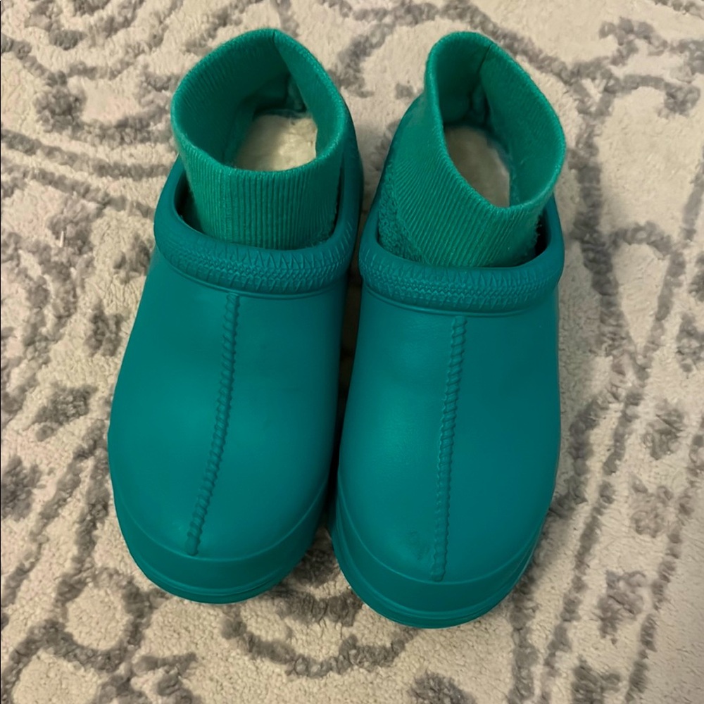 UGG Green Mules Soft Slip-On Shoes